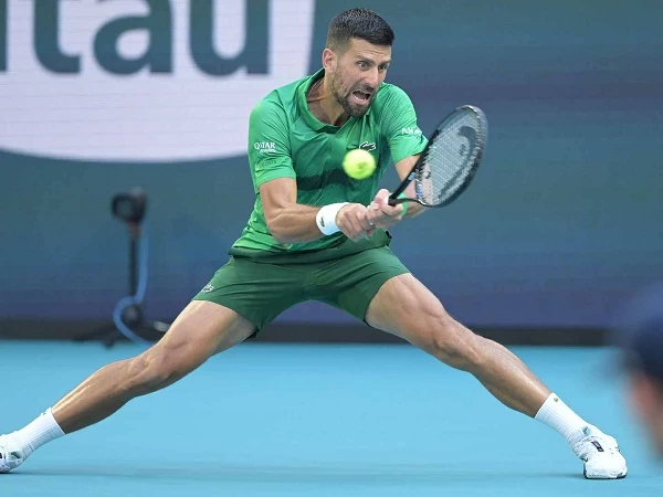 Petenis berkebangsaan Serbia, Novak Djokovic yang telah enam kali menjuarai Miami Open berhasil kembali ke perempatfinal pada edisi musim 2025.
