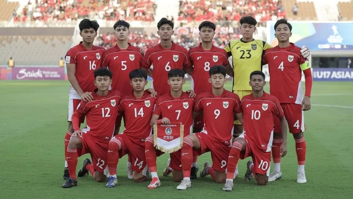 Piala Asia U-17 2025: Thailand Out, Vietnam Seri, King Indo Tembus World Cup