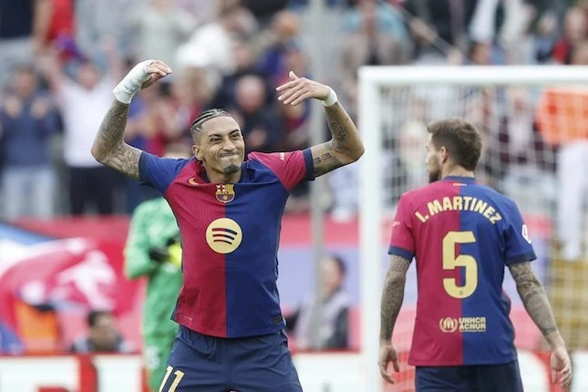 Kombinasi 53 Gol dan Assist dari Raphinha