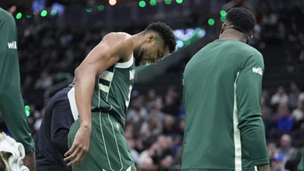 Giannis Antetokounmpo Cedera saat Bucks Kalahkan Pistons