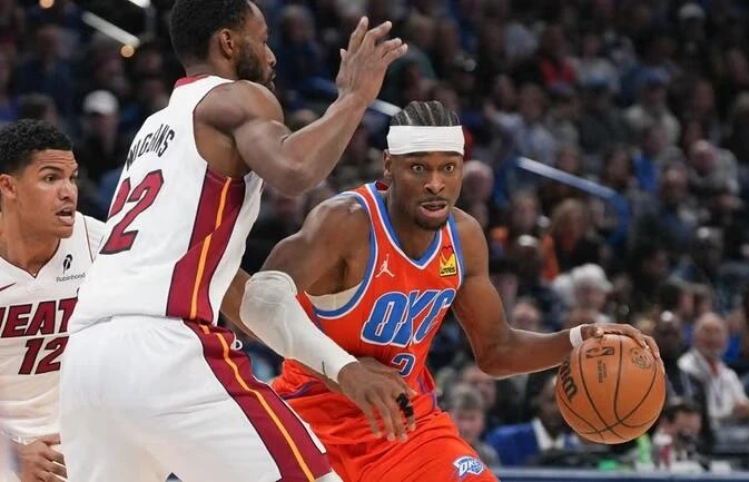 Thunder Atasi Serangan Heat, Menang 124-112