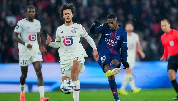PSG Vs Lille: Dembele Brace, Les Parisiens Menang 3-0 